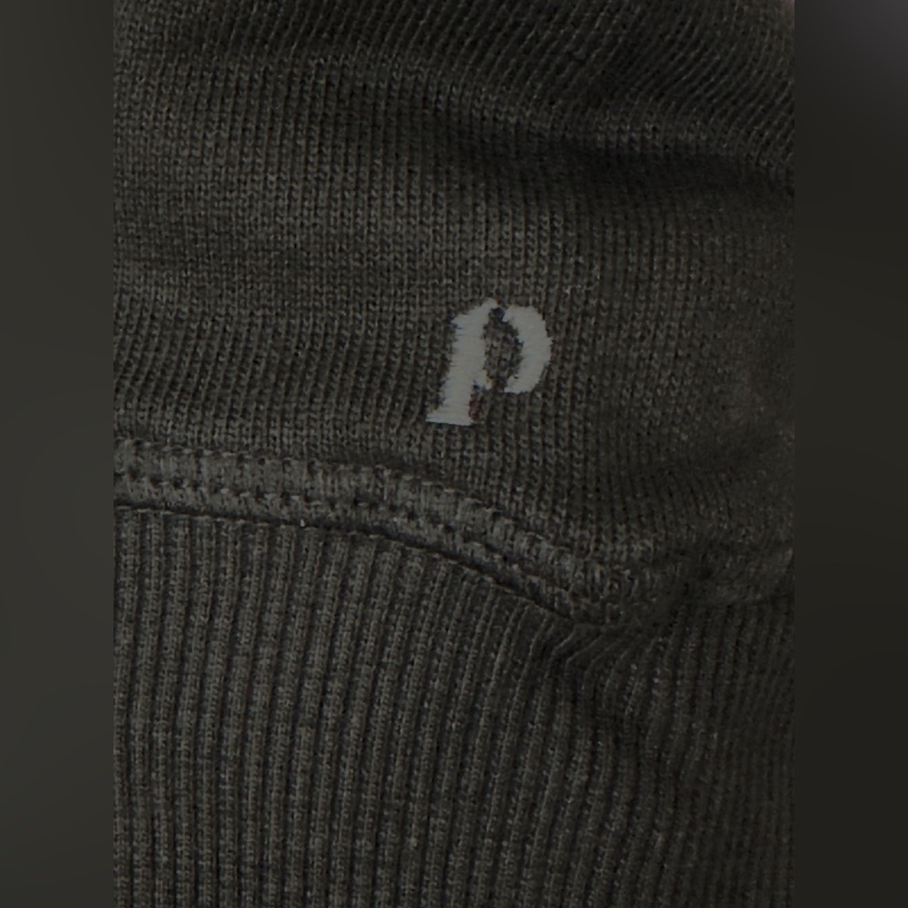 pact Gender Neutral Black One for all Zip Front 100% Organic Cotton Hoodie   NWT - Picture 5 of 11